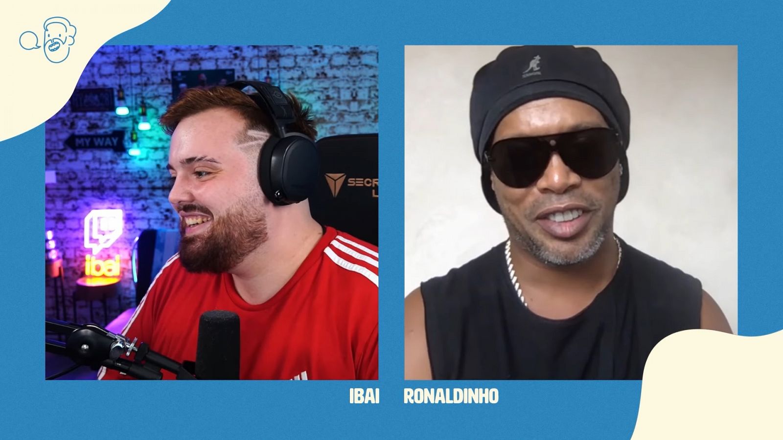 Ibai entrevista a Ronaldinho: "Me ha impactado, espero que os haya gustado"