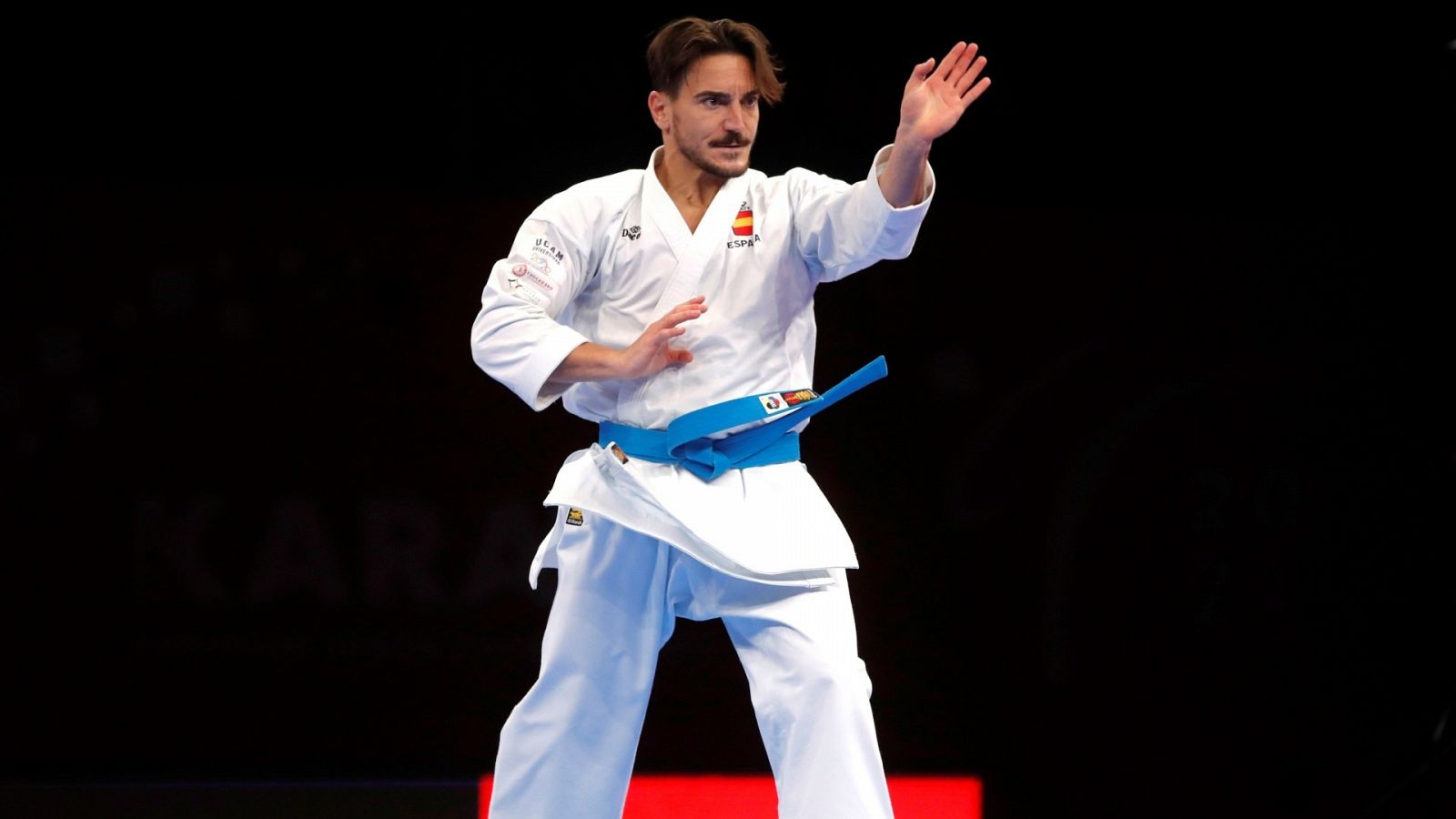 Damián Quintero durante una competición previa a los Juegos Olímpicos de Tokyo 2020