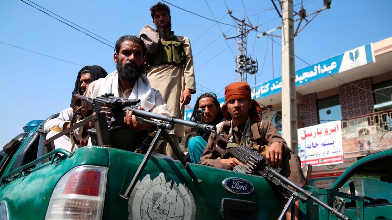 Combatientes talibanes en Jalalabad, Afganistán, el 17 de agosto de 2021. EFE/EPA/Colaborador