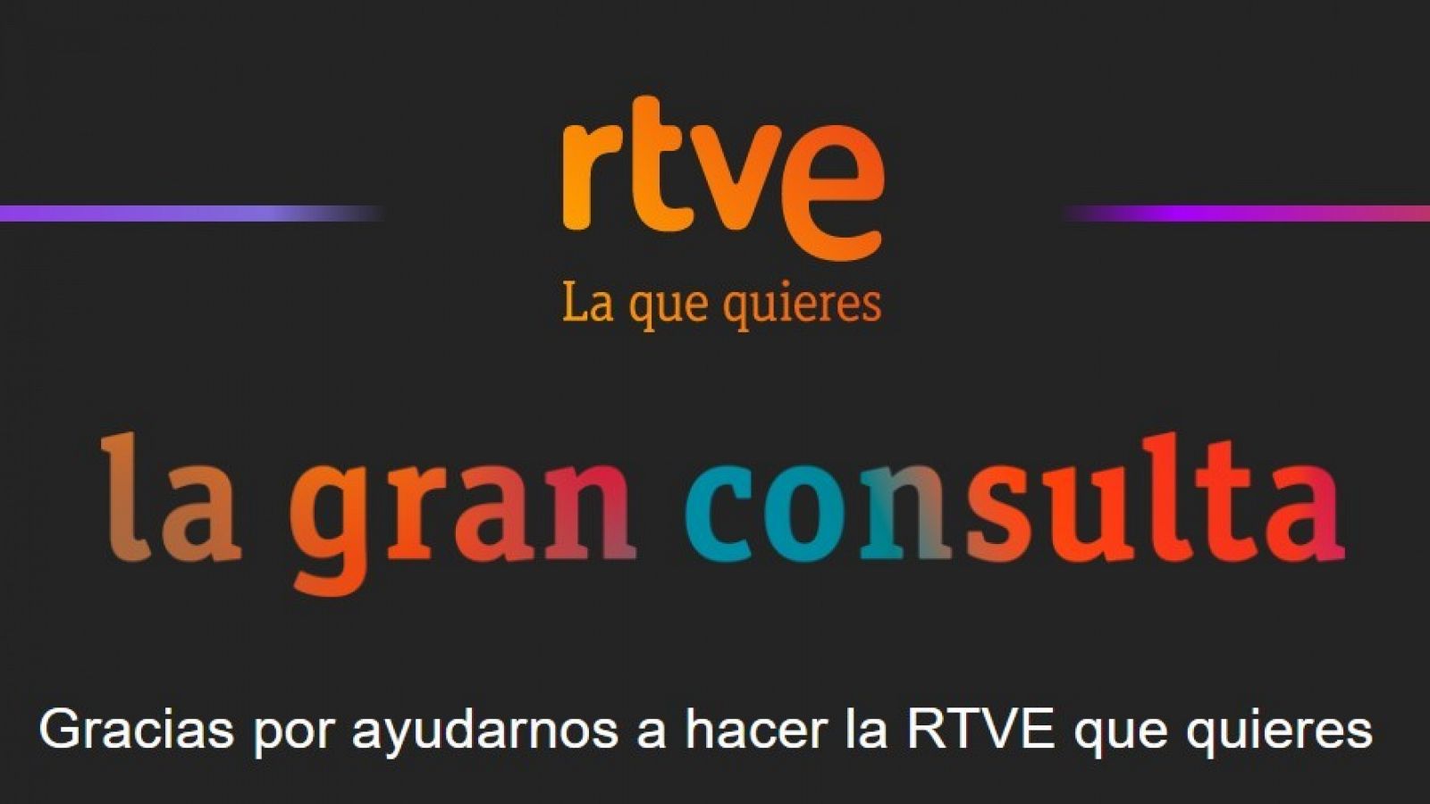 La gran consulta RTVE