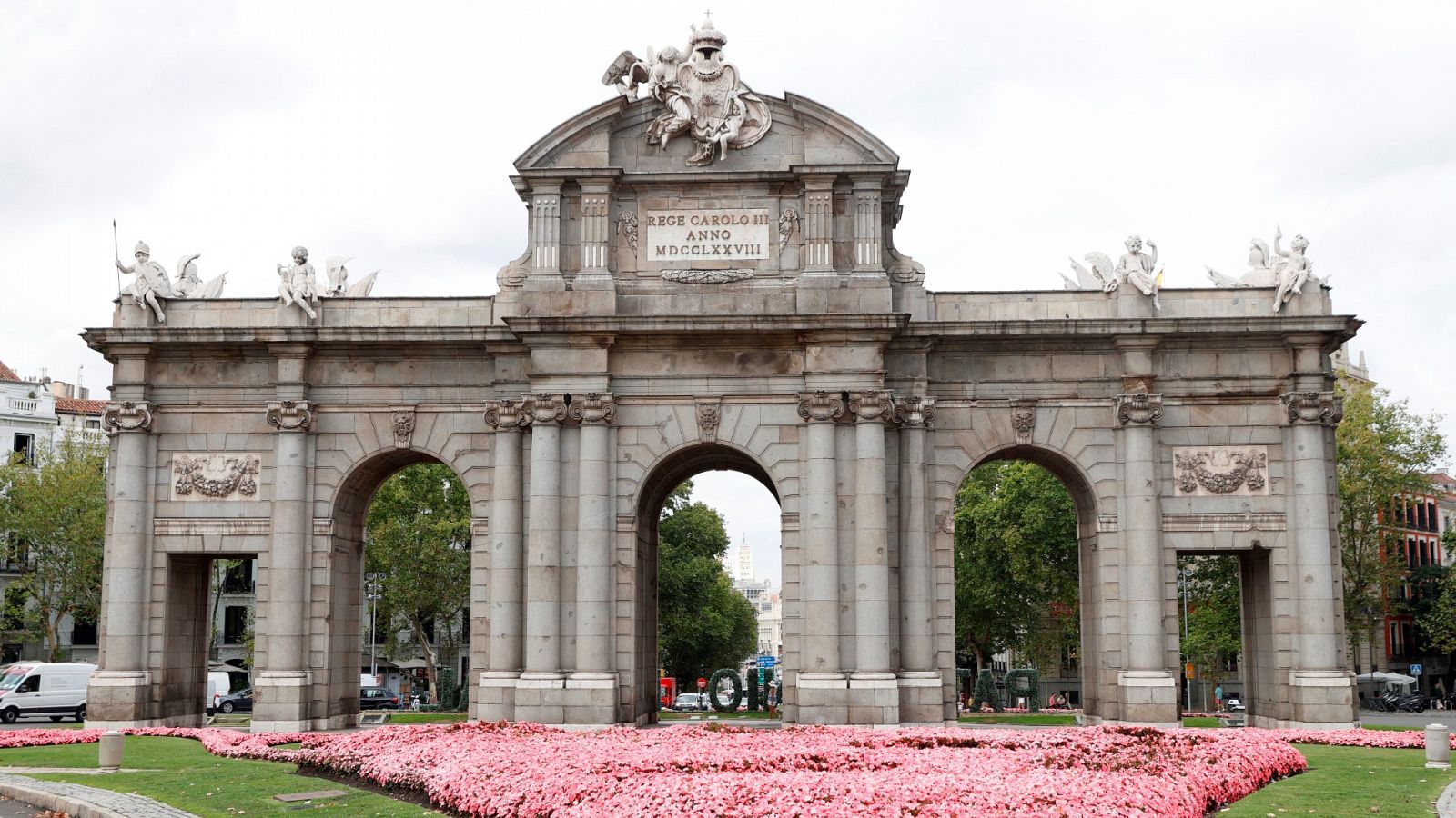 La Puerta de Alcalá en Madrid, obra de Francesco Sabatini