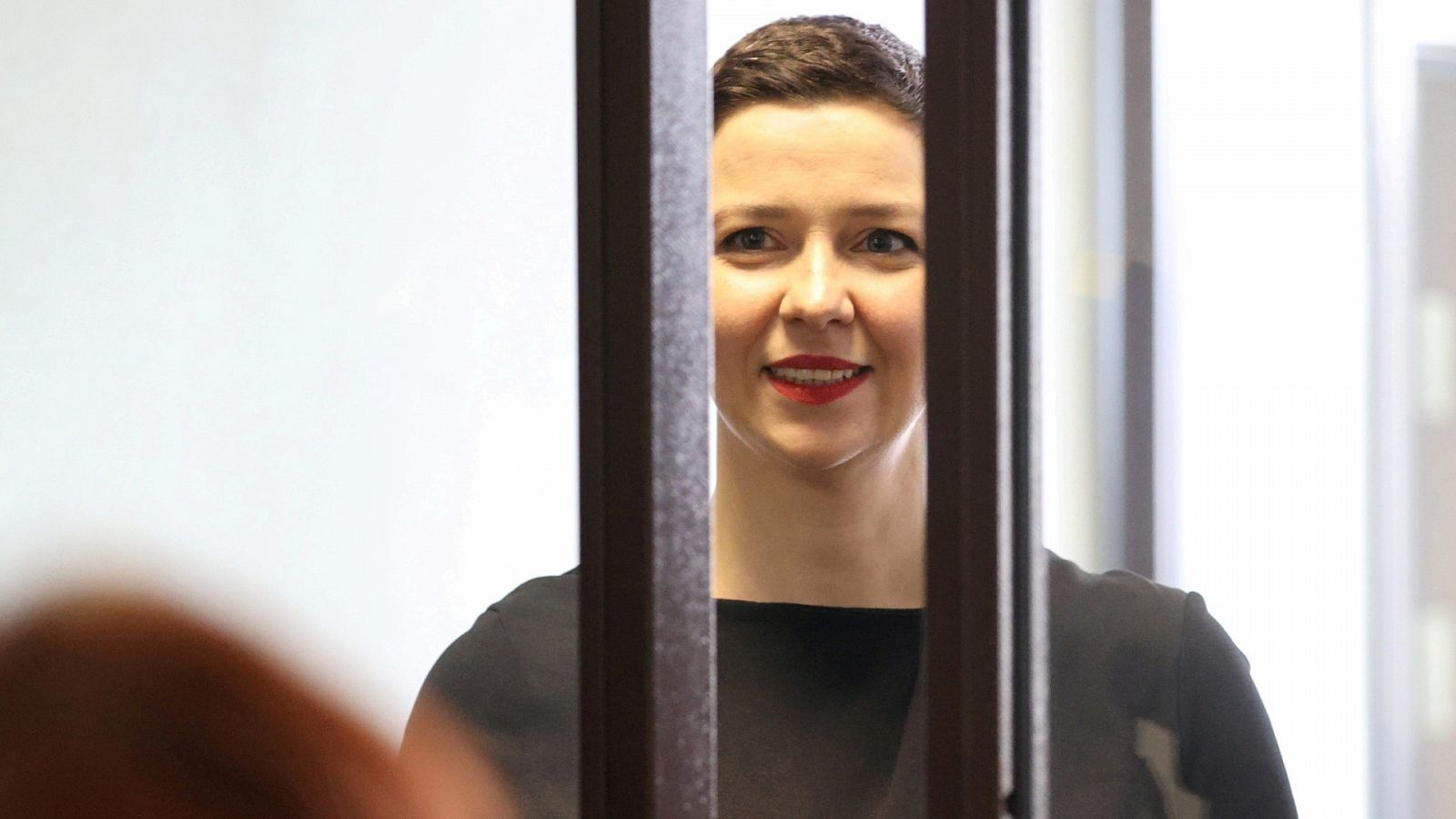 La líder opositora bielorrusa María Kolésnikova