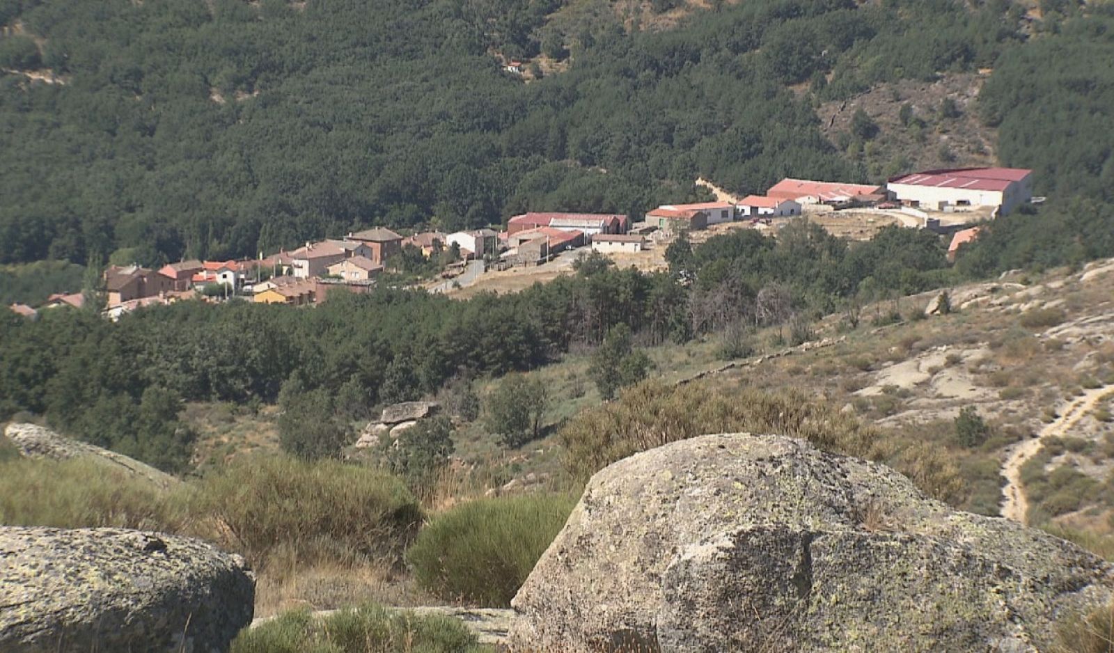 Hoyocasero desde el Cerro Gallinero