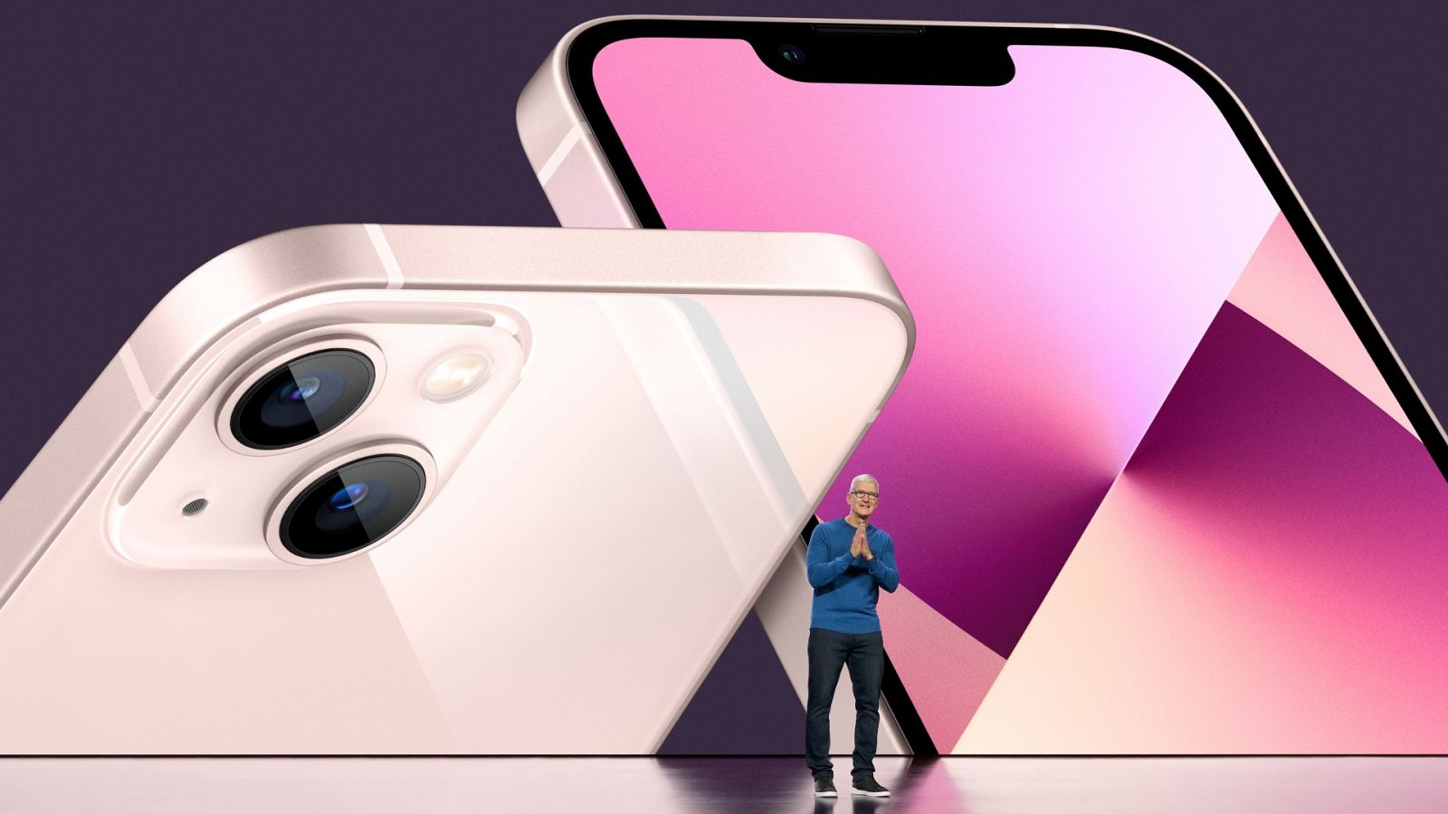 El CEO de Apple, Tim Cook, revela el nuevo iPhone 13