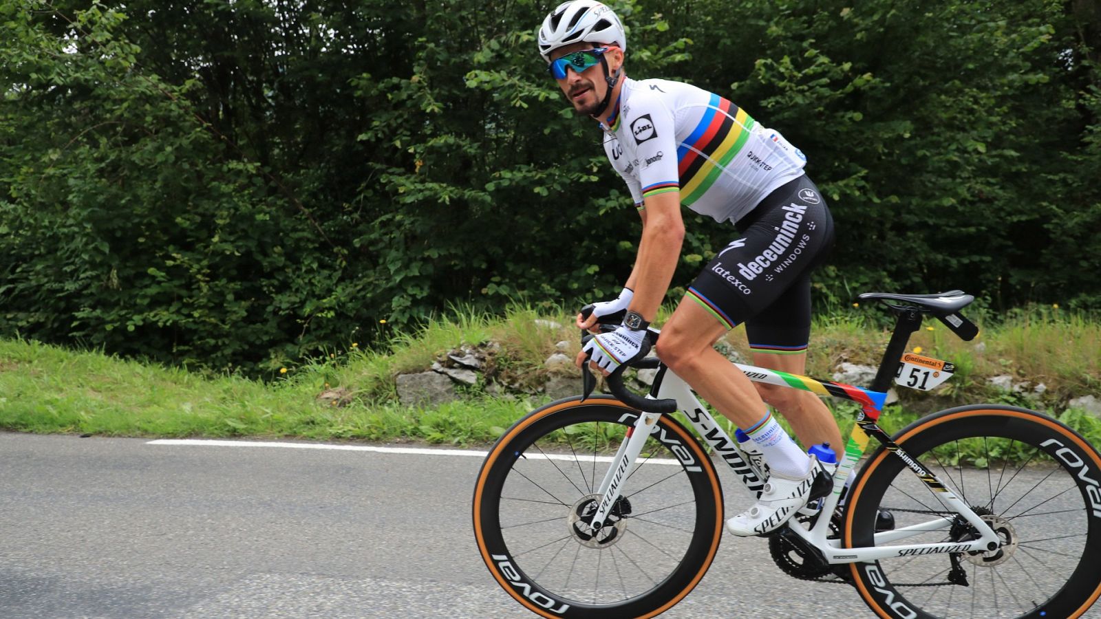 Julian Alaphilippe, campeón del mundo de ciclismo en ruta 2020