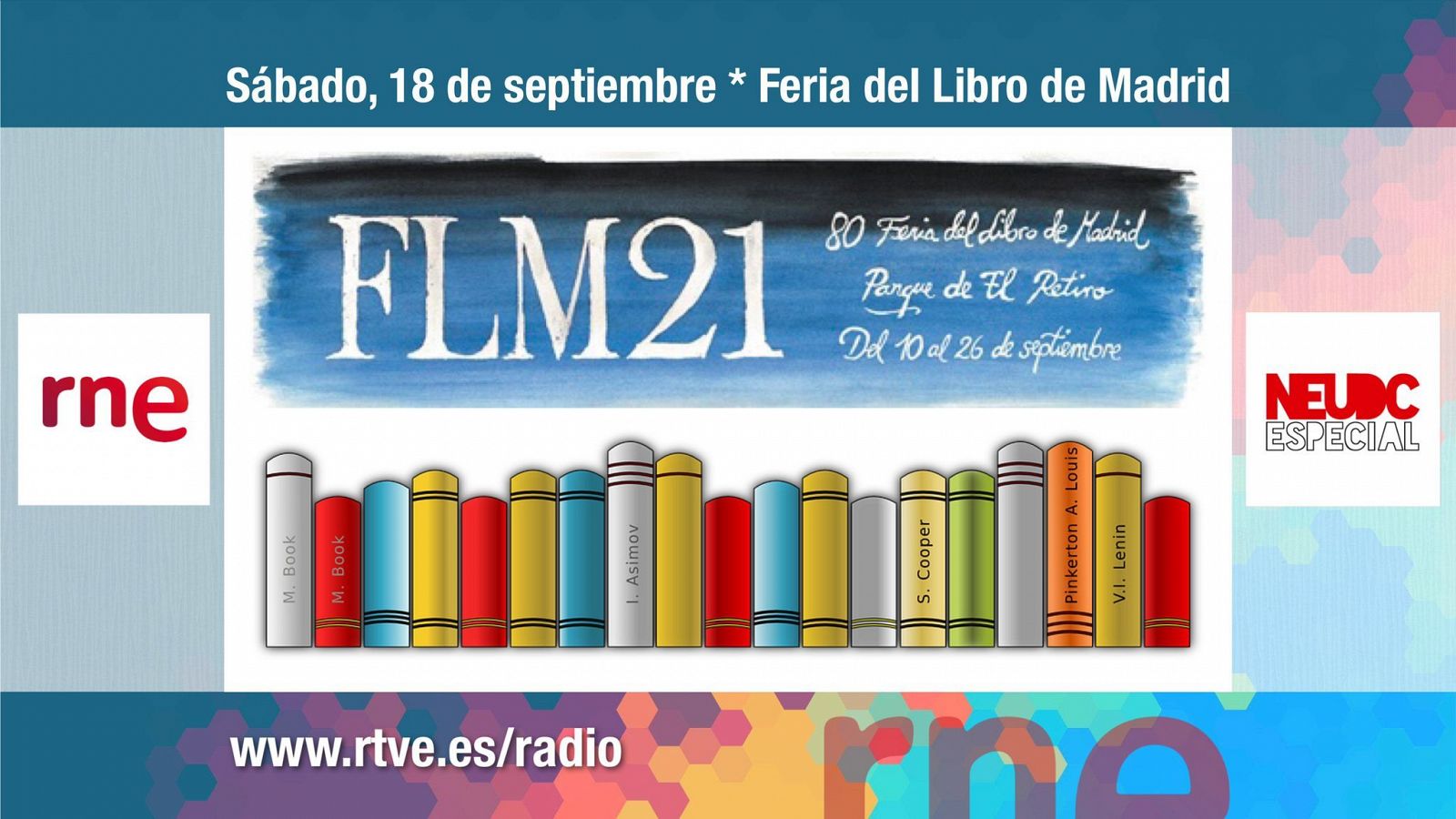 RNE en la Feria del Libro de Madrid