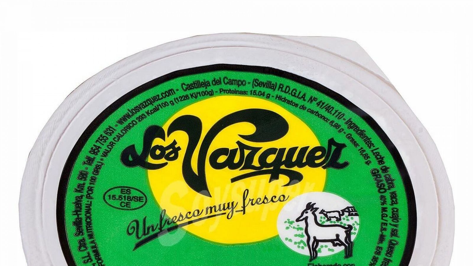 La listeria ha sido detectada en un lote de queso fresco de leche de cabra y vaca de la empresa Quesos Los Vázquez S.L.