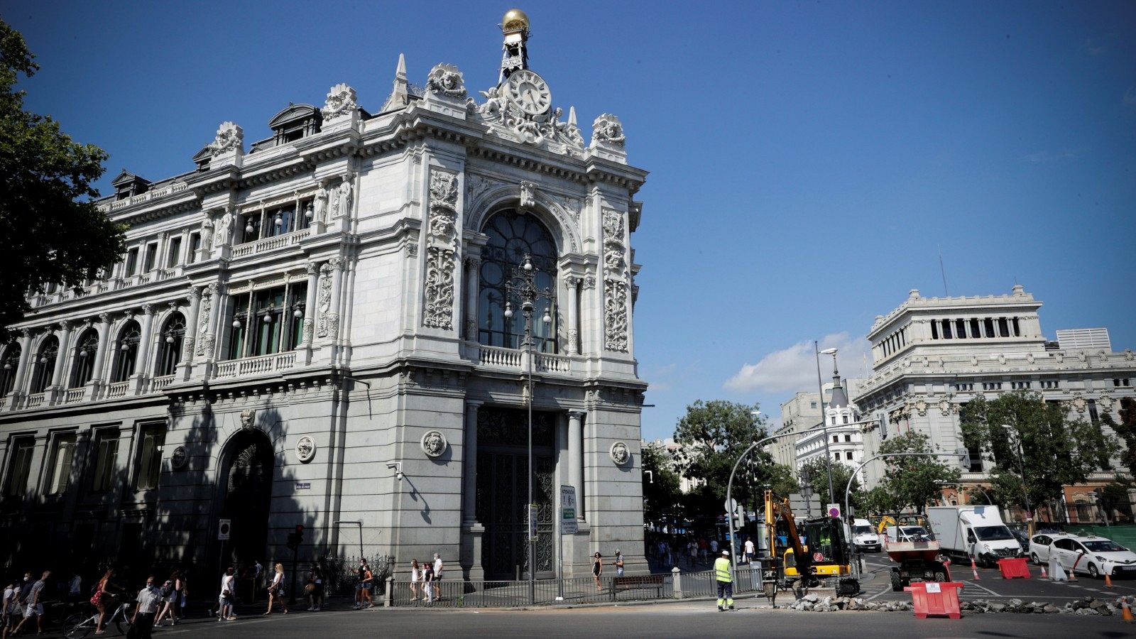 Fachada del Banco de España