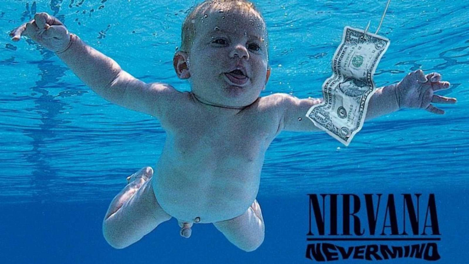 Portada del disco 'Nevermind' de Nirvana.