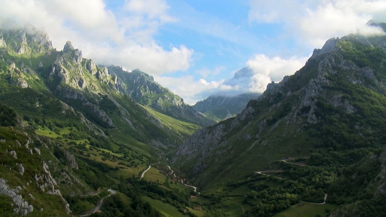 Vista general de los picos de Europa