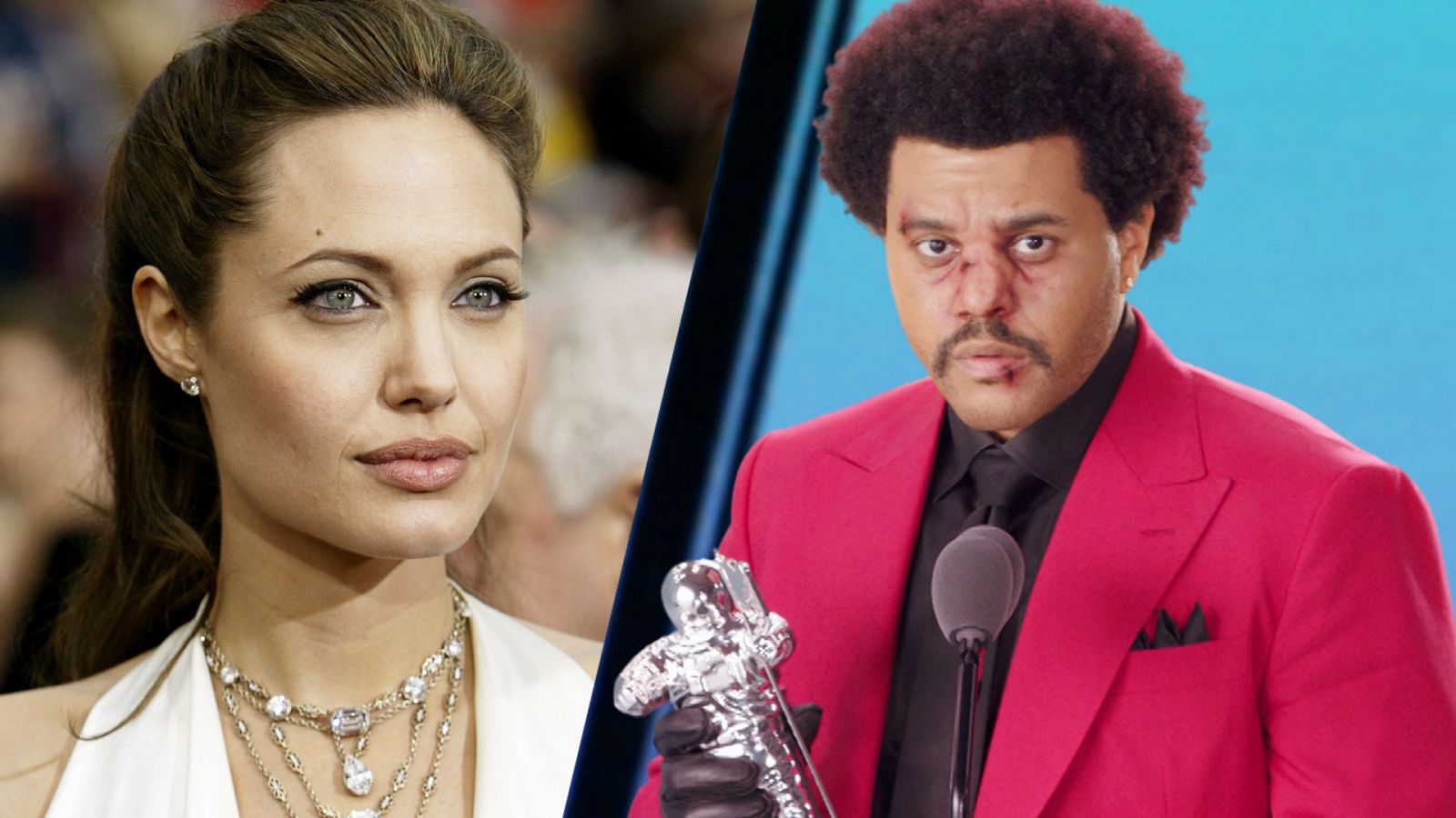 Angelina Jolie y The Weeknd, ¿la pareja del otoño?