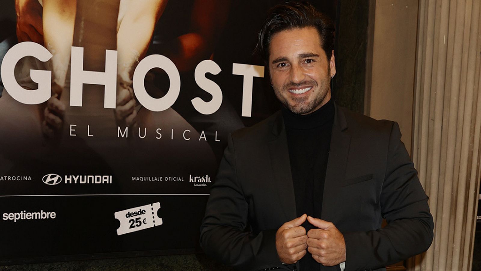 David Bustamante debuta como protagonista en el musical de 'Ghost'