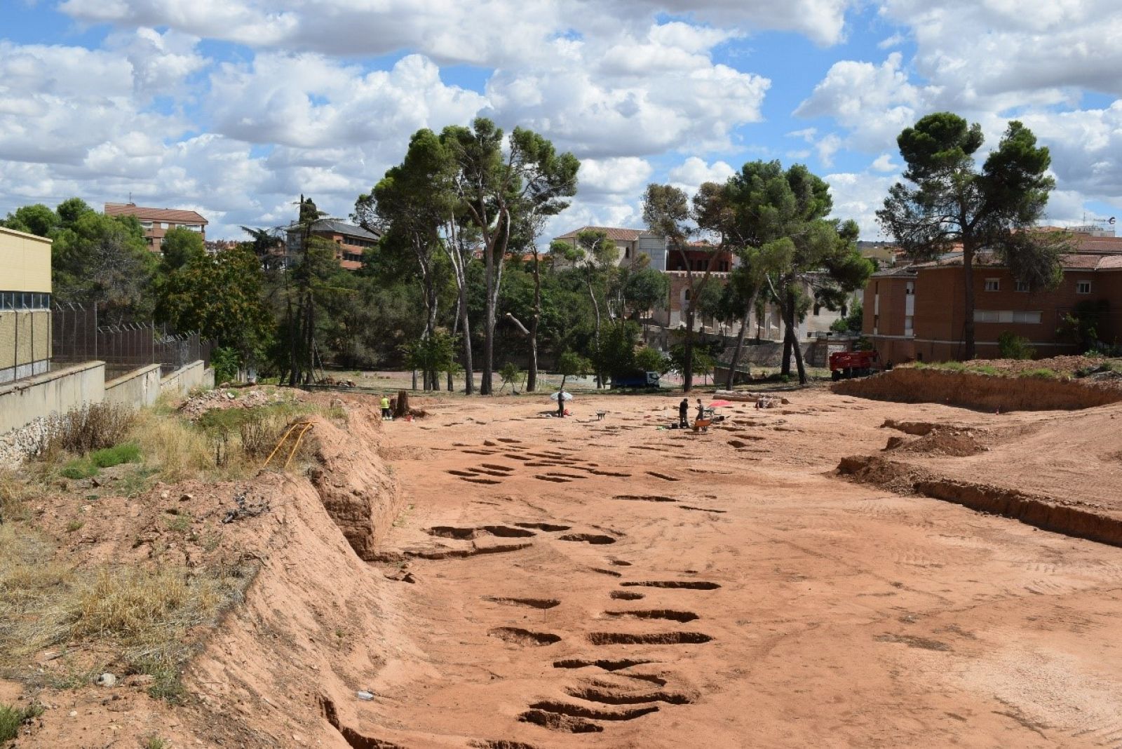 Excavación en el campus de Guadalajara