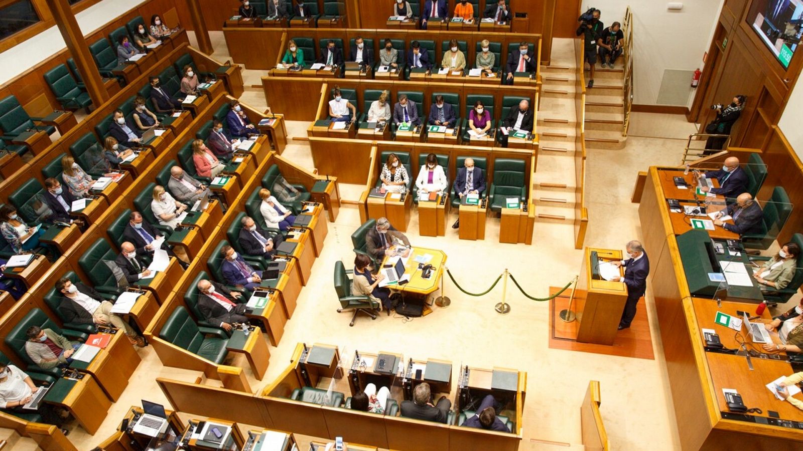 Imagen de archivo del Parlamento Vasco. EFE/ David Aguilar