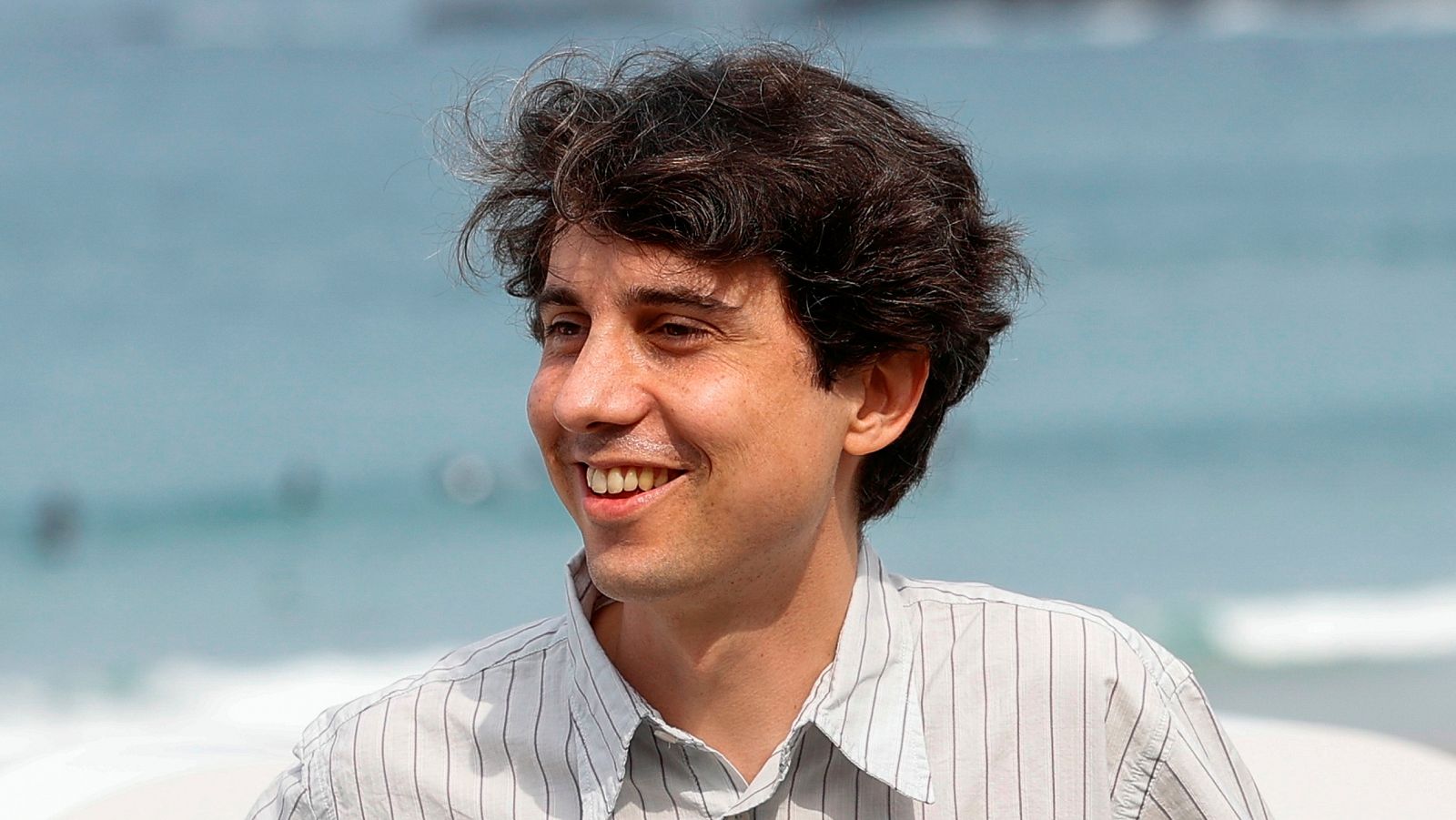 Jonás Trueba, en el último Festival de San Sebastián.