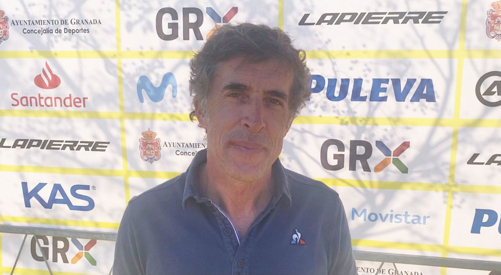 Pedro Delgado, exciclista y comentarista de TVE.