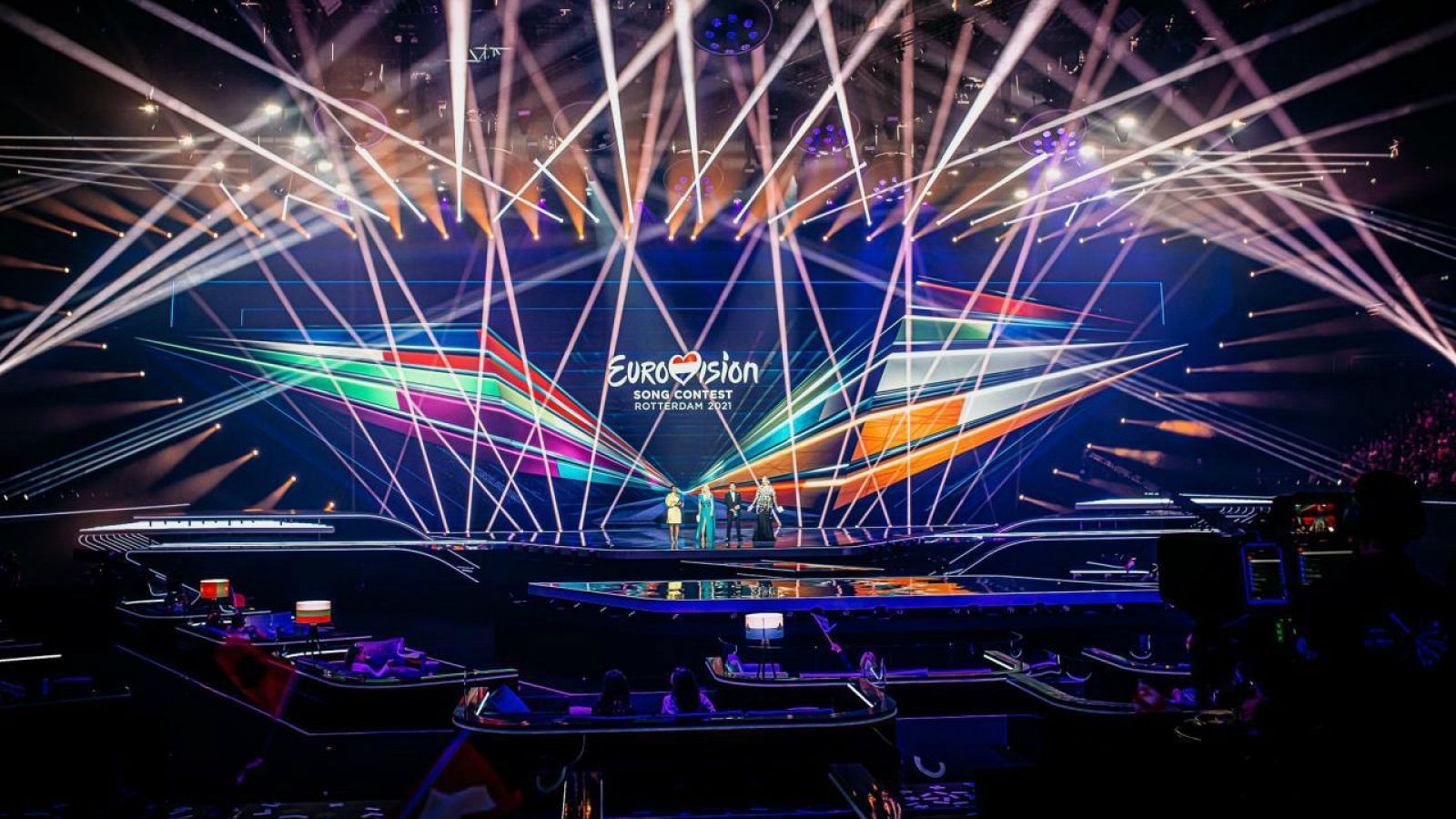 Escenario de Eurovisión 2021 en Róterdam.
