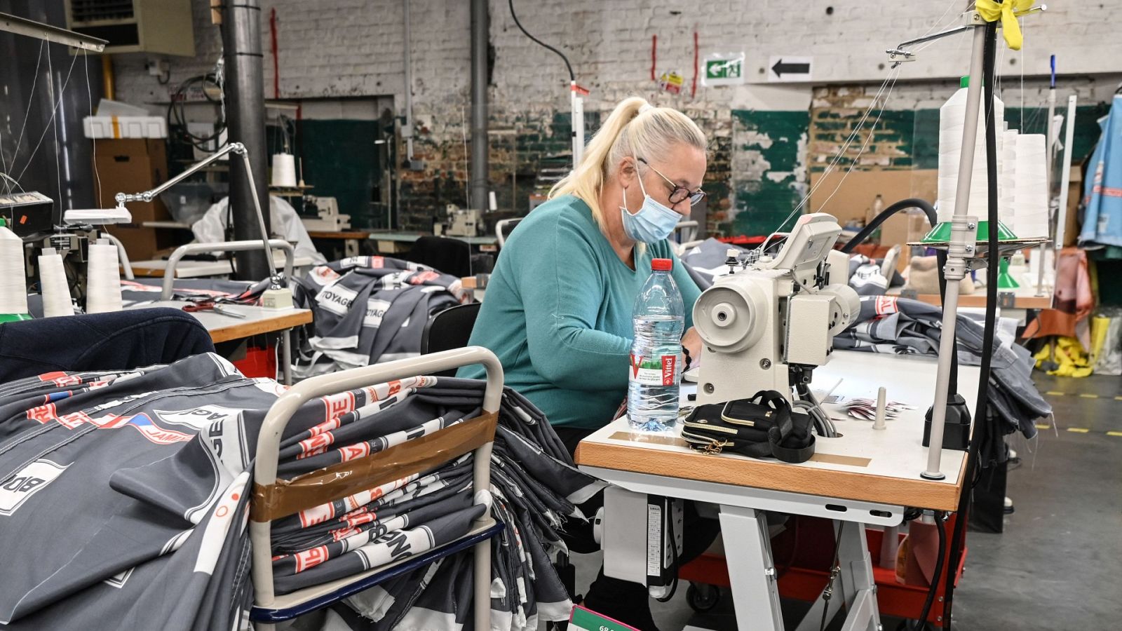 Un taller textil en Roubaix, al norte de Francia