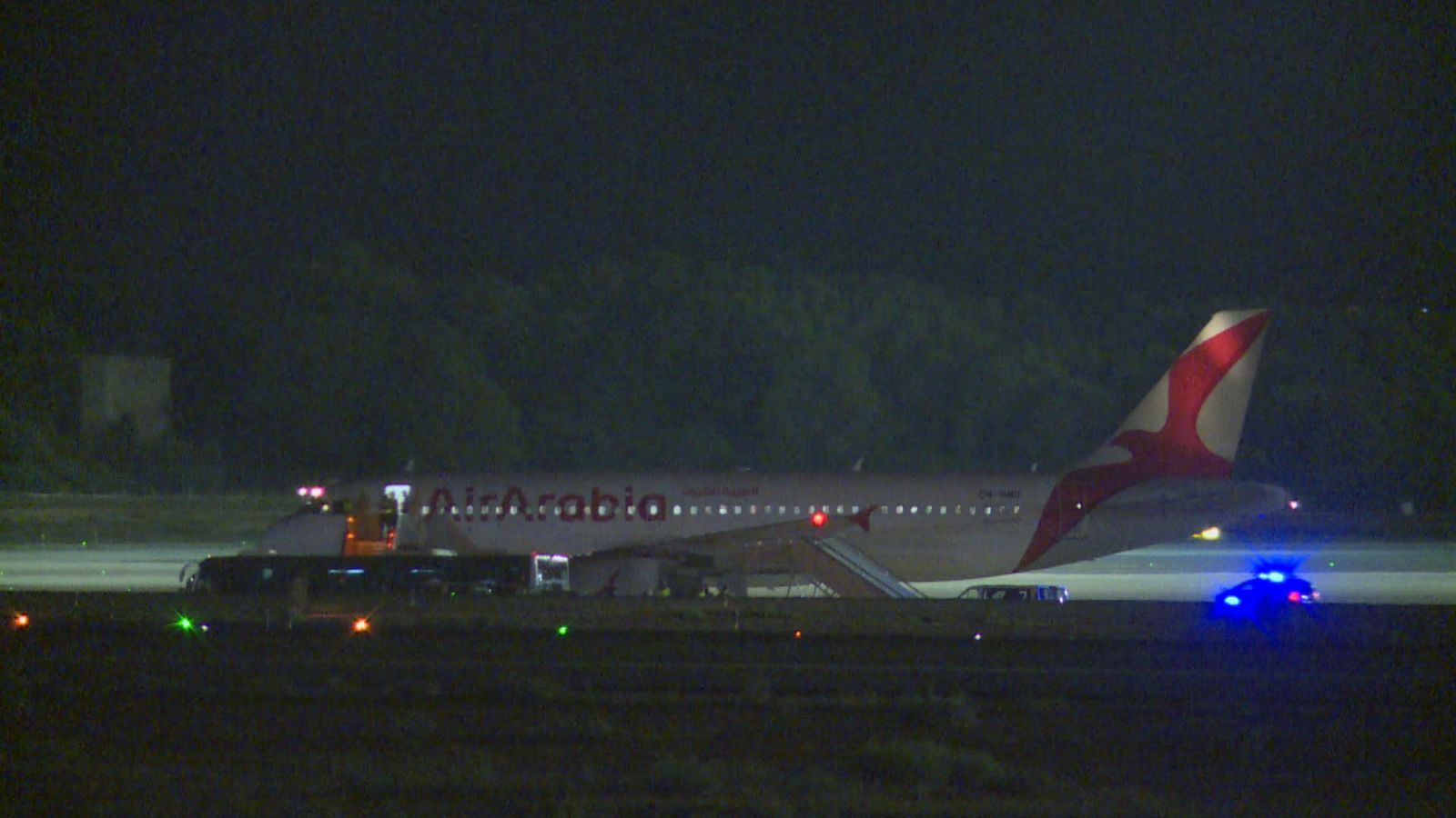 L'avió d'Air Arabia ja ha tornat a Casablanca amb la resta del passatge