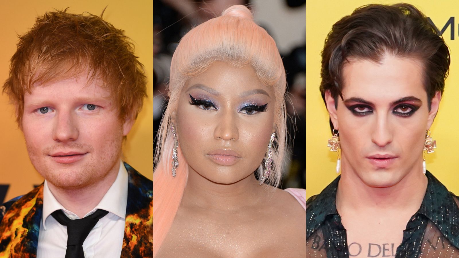 Ed Sheeran, BTS, Nicki Minaj y Måneskin triunfan en los MTV EMAs 2021