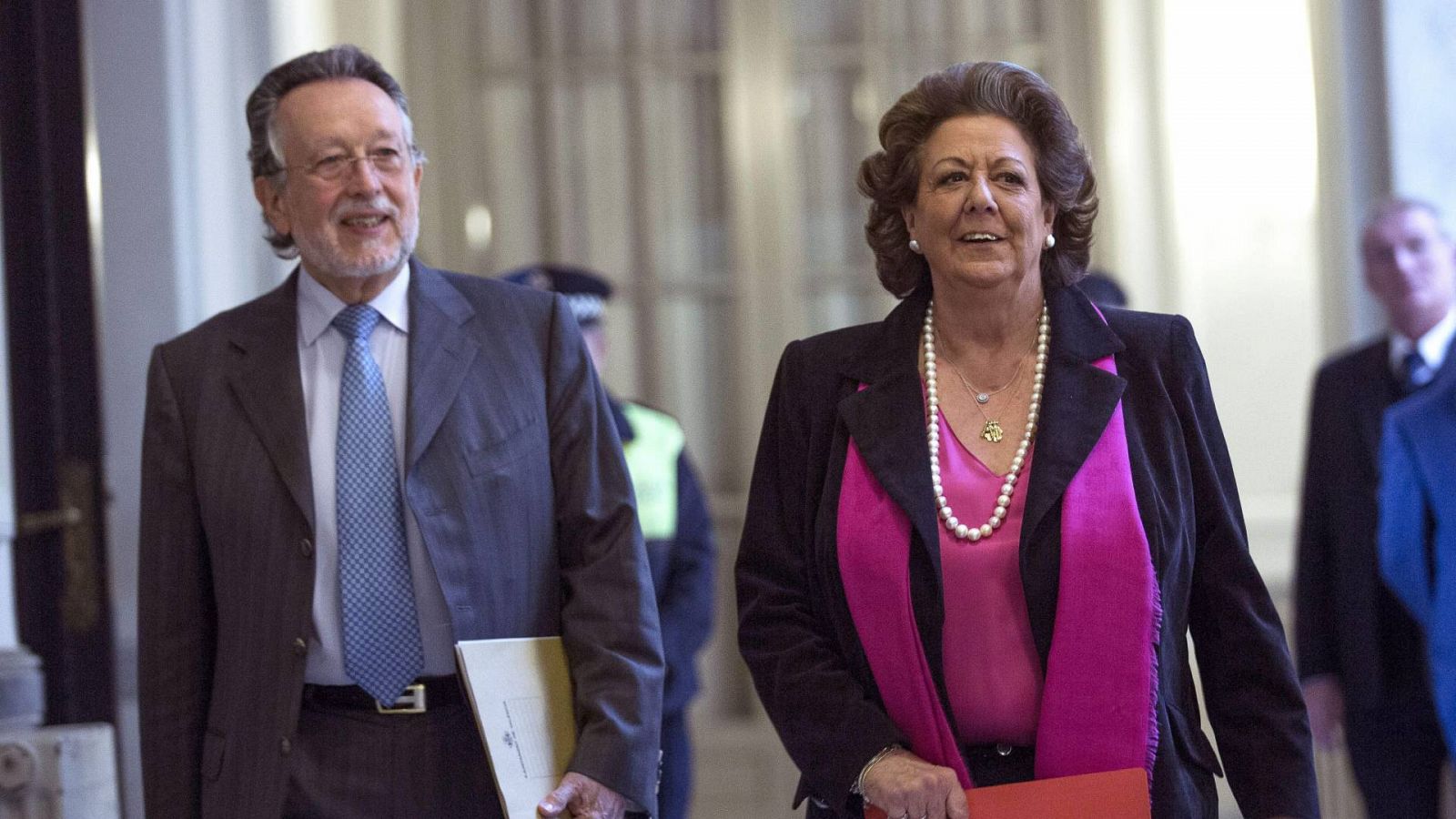 Alfonso Grau y Rita Barberá en 2015, en una imagen de archivo