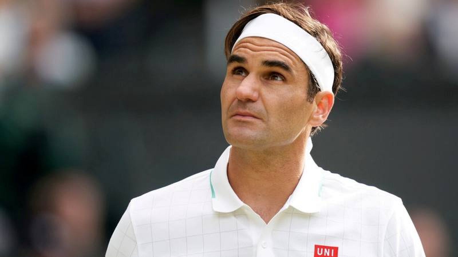 Imagen de Roger Federer en el pasado Wimbledon.