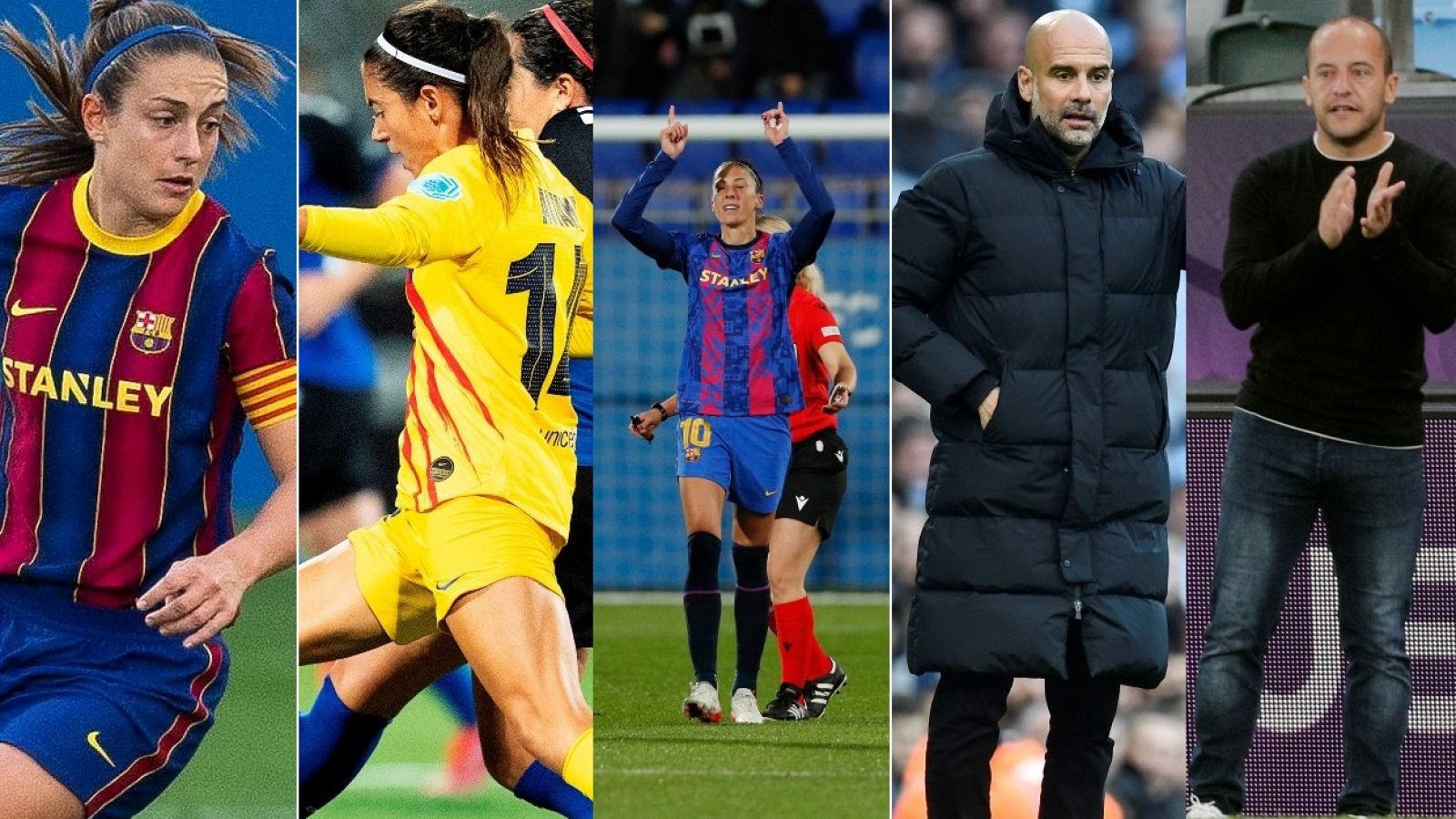 Alexia Putellas, Aitana Bonmatí, Jennifer Hermoso, Pep Guardiola y Lluís Cortés, nominados a los Premios The Best' de la FIFA.