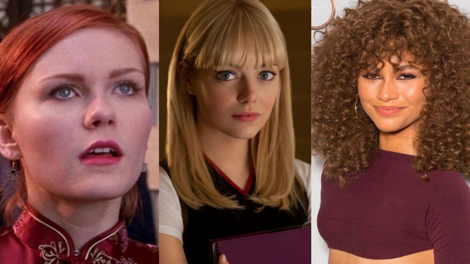 Zendaya, Emma Stone y Kirsten Dunst: todas las novias de Spiderman