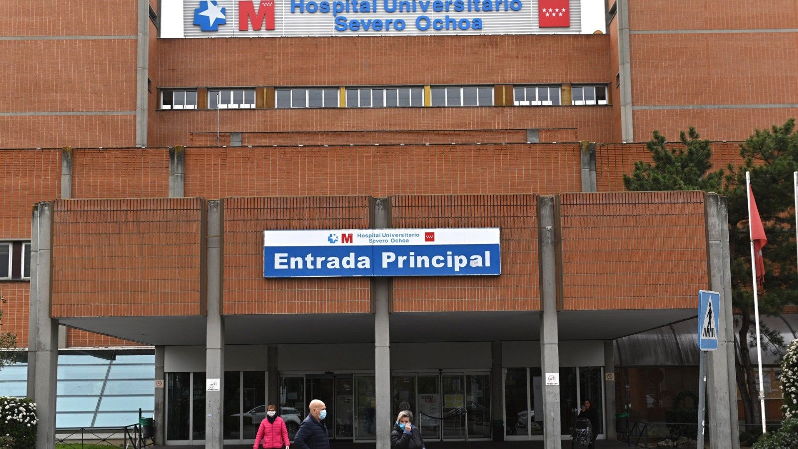 Vista del exterior del Hospital Universitario Severo Ochoa de Leganés, en una imagen de archivo