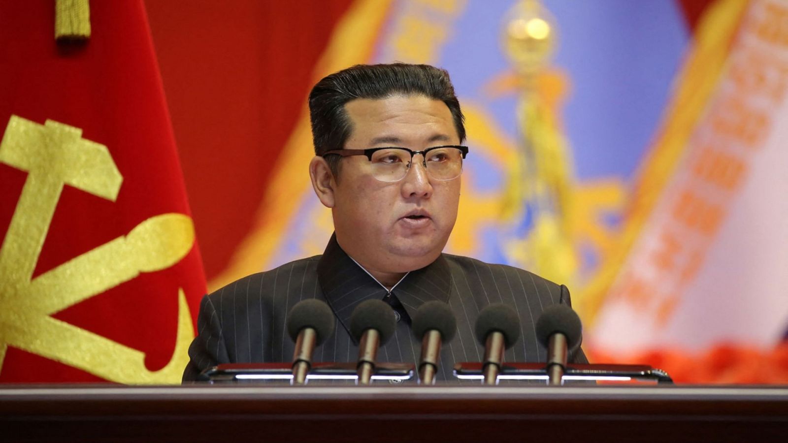 Una imagen del líder norcoreano, Kim Jong-un.