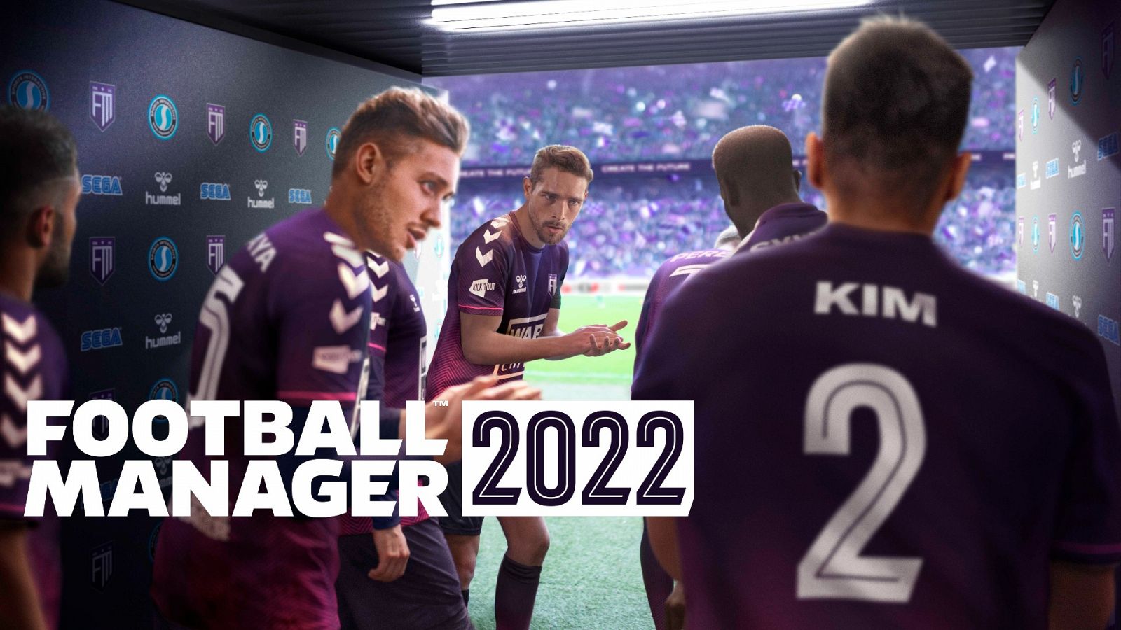 Montaje del videojuego Football Manager 2022