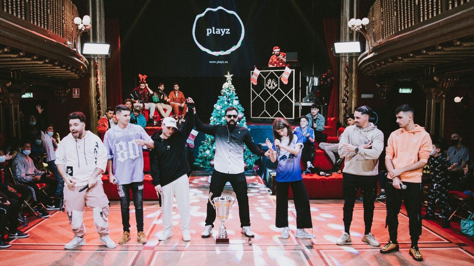 Blon, Mister Ego y Swit Eme ganan la FMS Especial Navidad