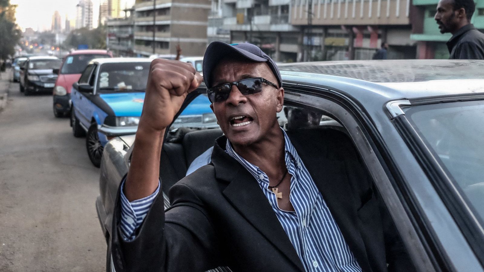 El periodista etíope Eskinder Nega en una foto de 2018