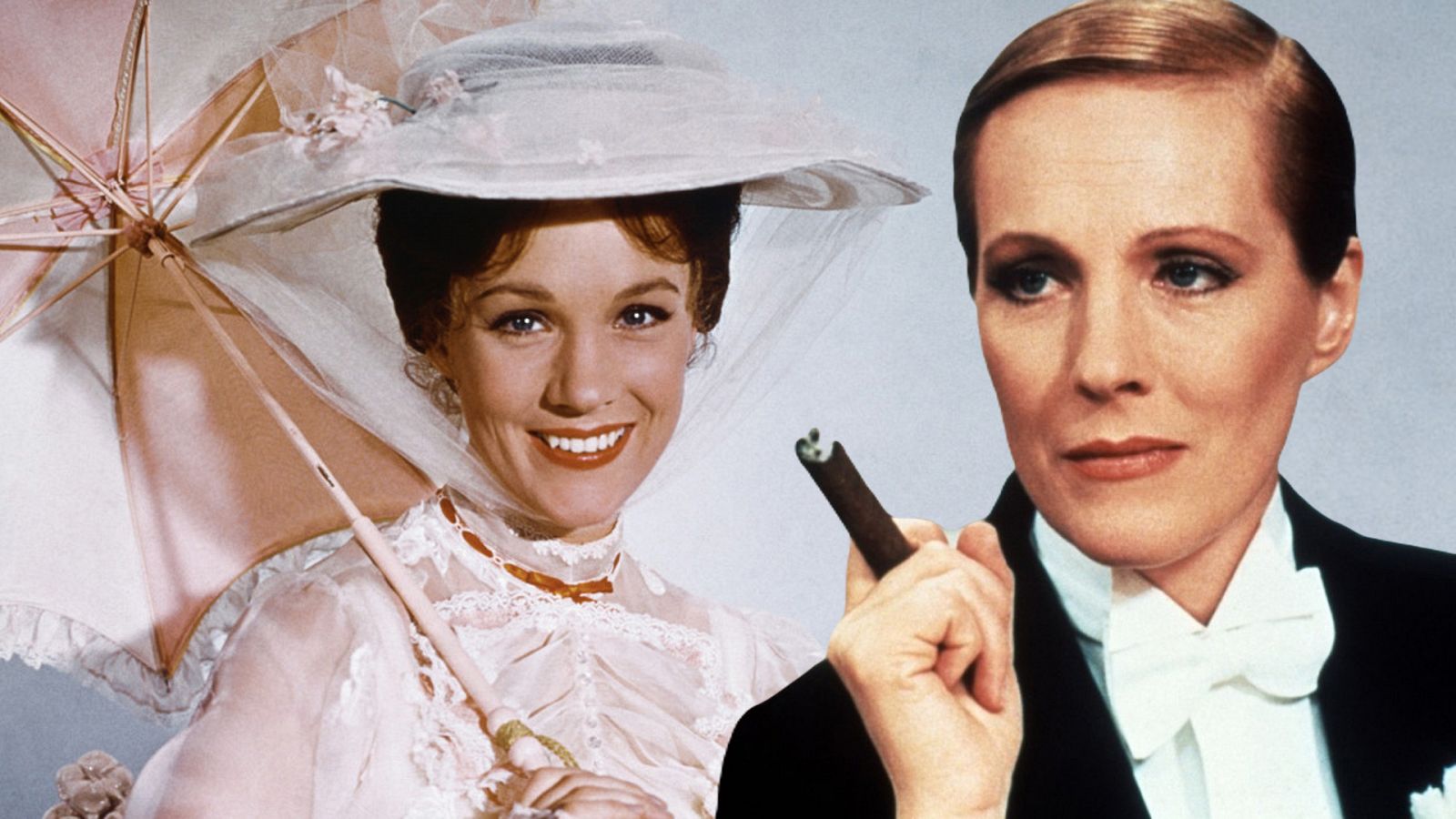 De 'Mary Poppins' a '¿Víctor o Victoria?', el gran cambio de Julie Andrews.