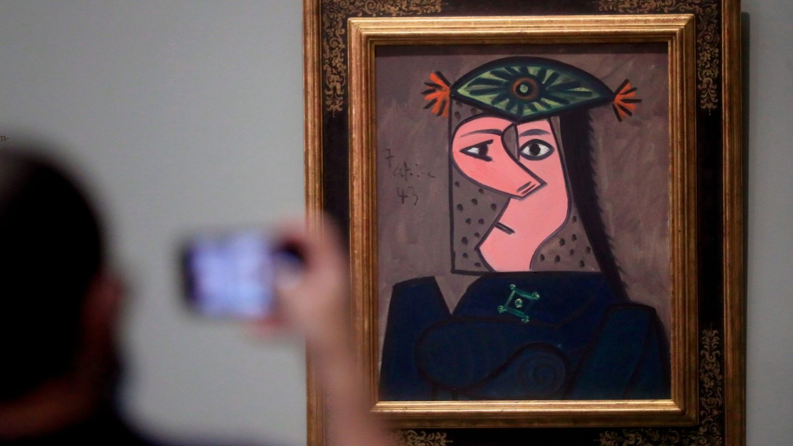 'Busto de mujer 43', una de las obras de Picasso depositadas en el Prado