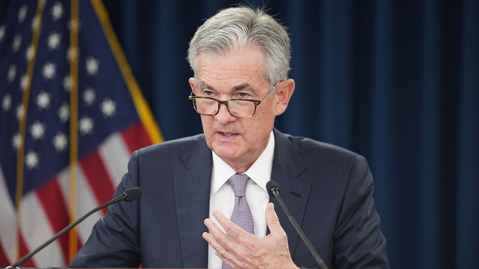 Jerome Powell, presidente de la Reserva Federal, centra los esfuerzos del organismo en reducir la inflación