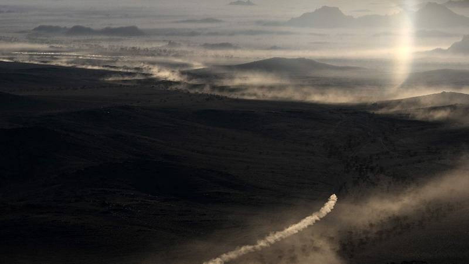 Imagen del Rally Dakar 2022. 