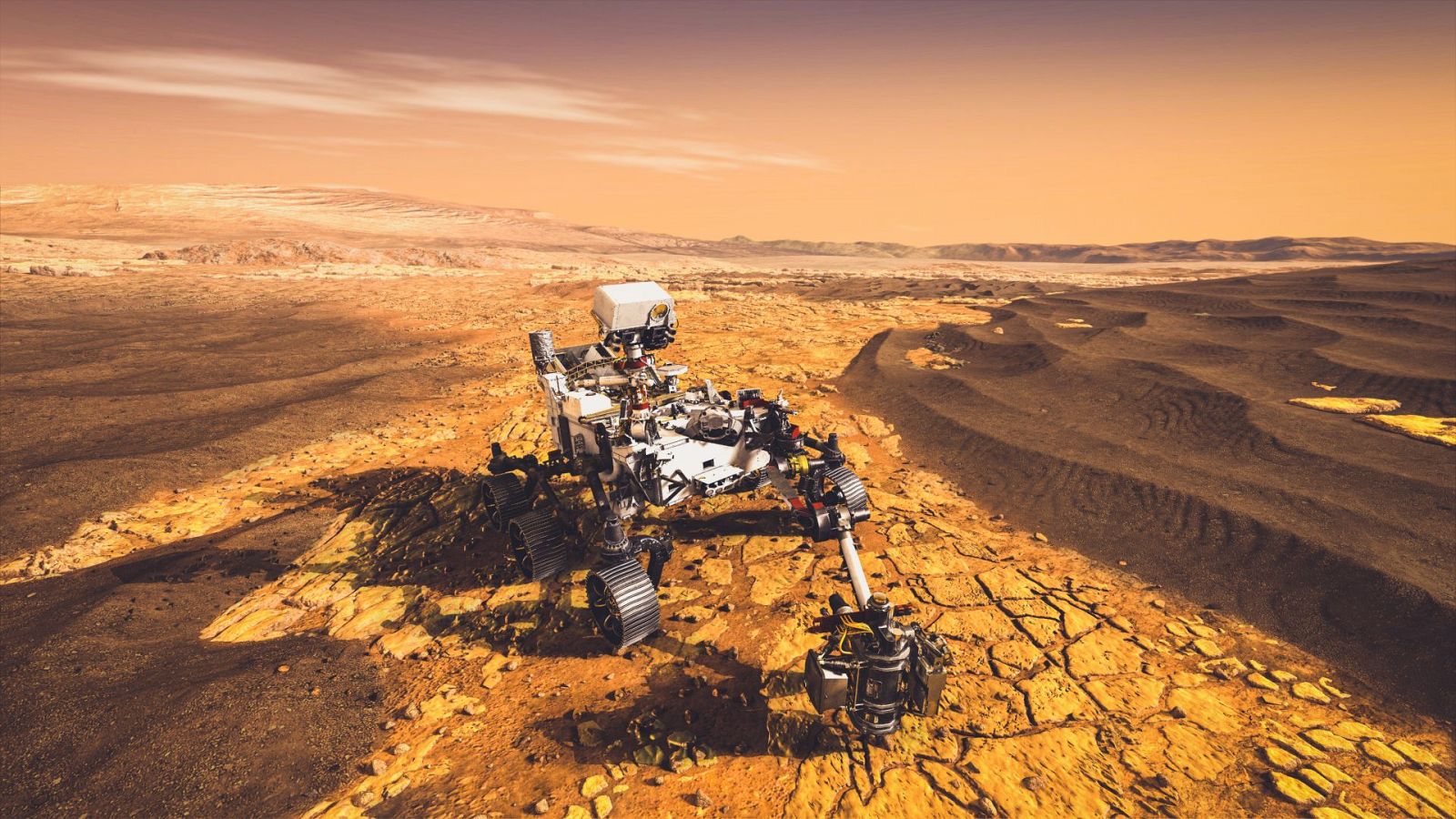 Rover no tripulado en Marte