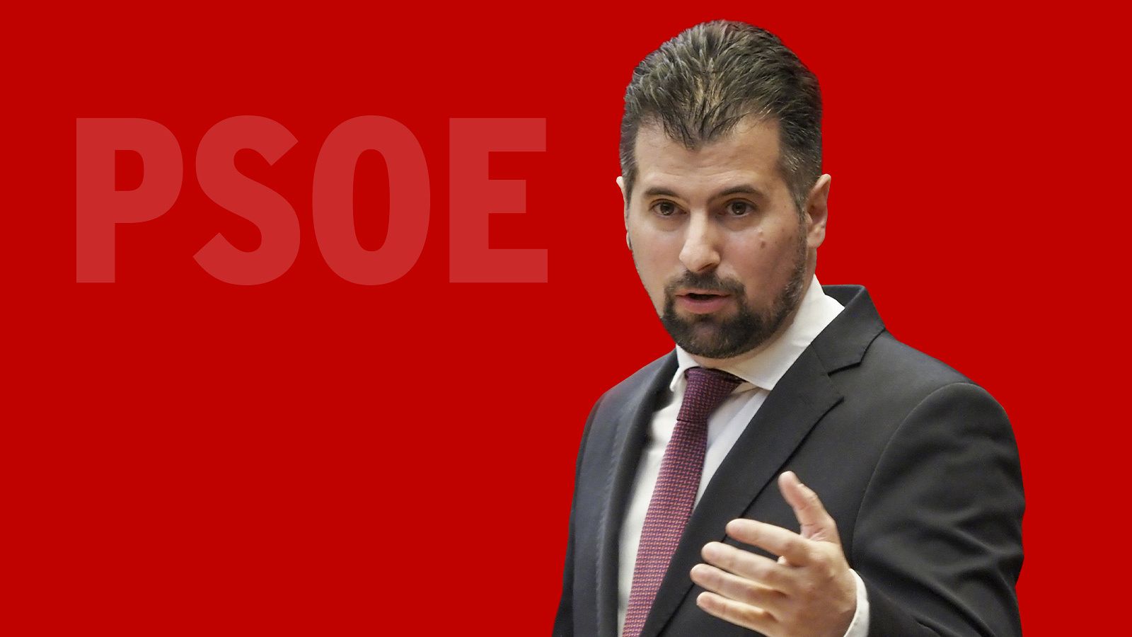 Luis Tudanca, candidato del PSOE a las elecciones en Castilla y León 2022