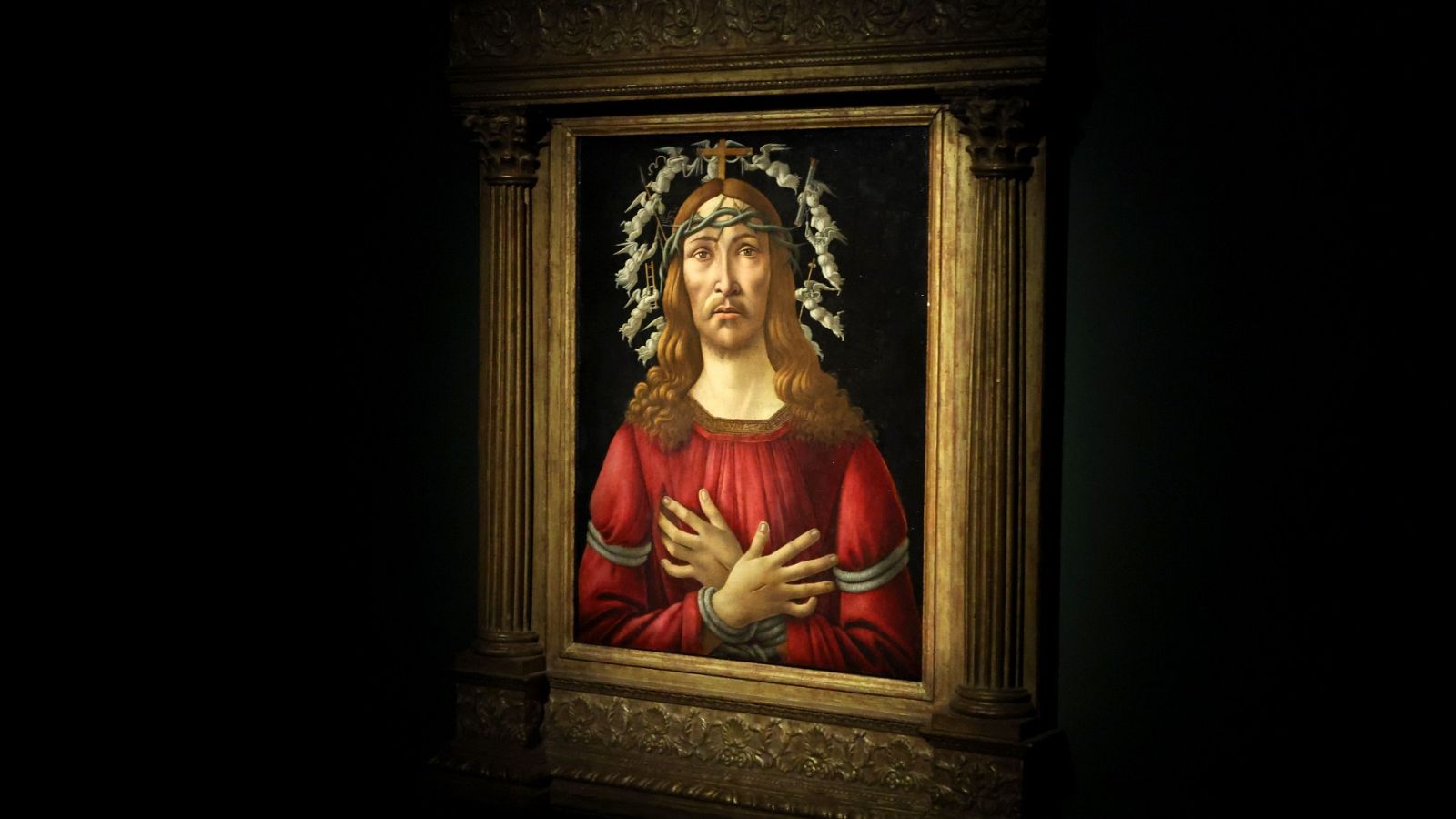 El cuadro 'Cristo Varón de dolores', de Botticelli