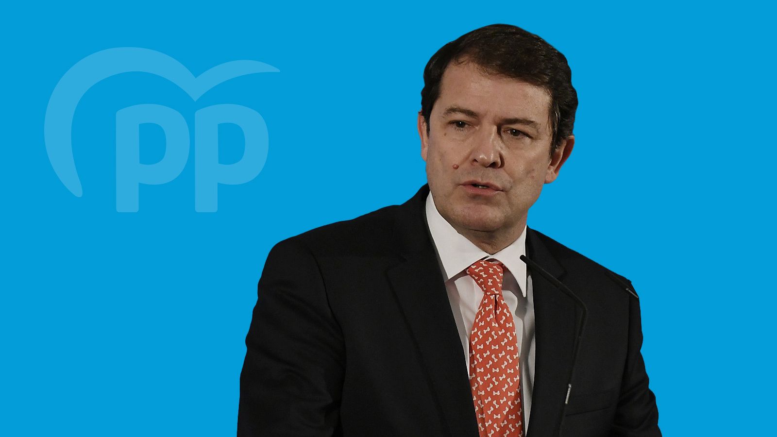 Alfonso Fernández Mañueco, candidato del PP en las elecciones de Castilla y León 2022