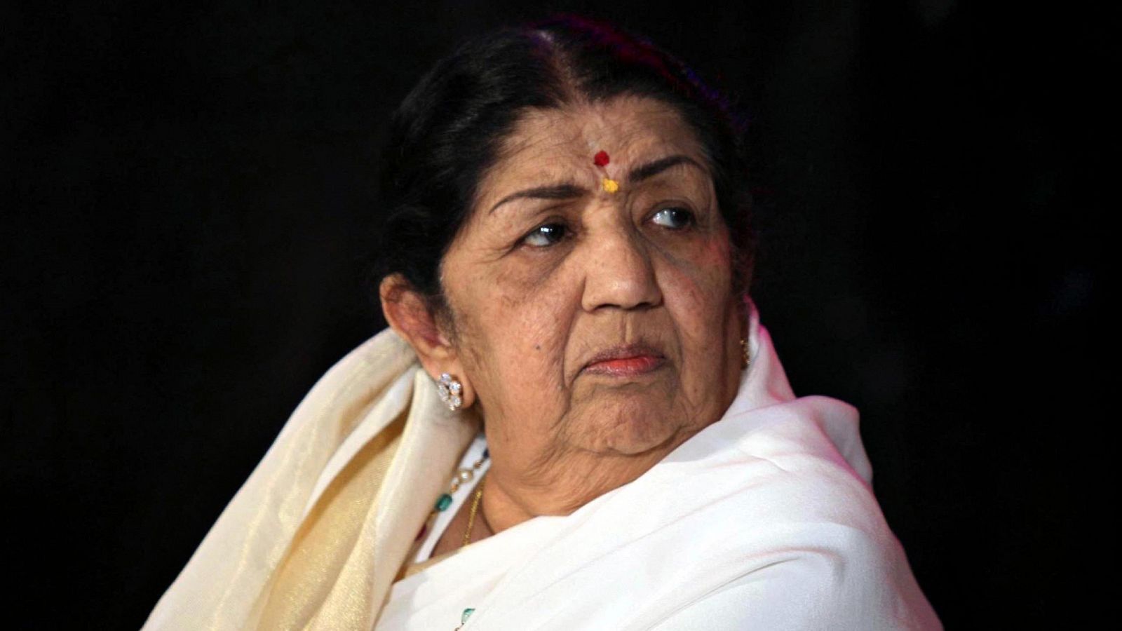 Imagen de archivo de la cantante india Lata Mangeshkar.