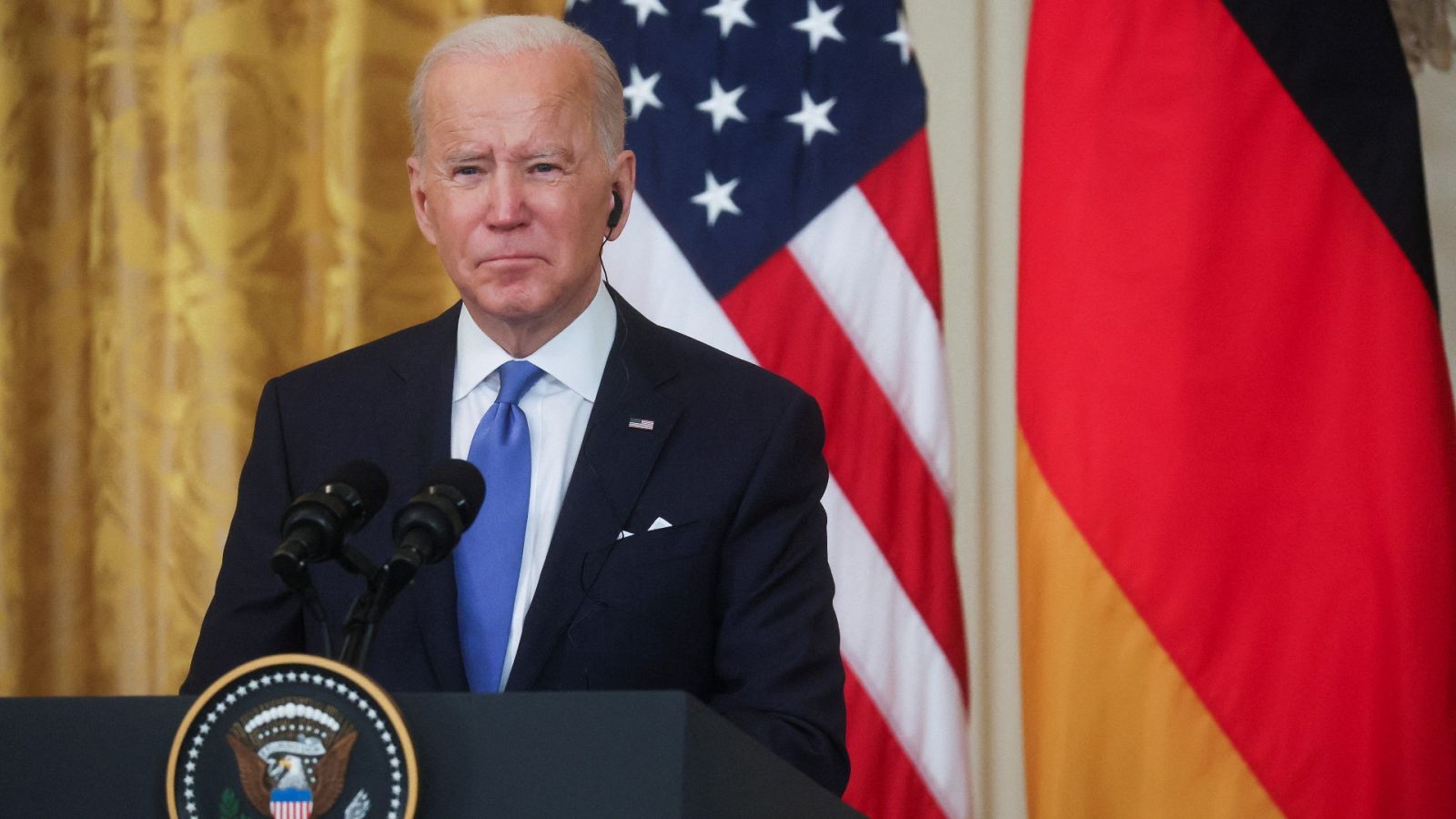 El presidente estadounidense, Joe Biden, durante una rueda de prensa en Washington