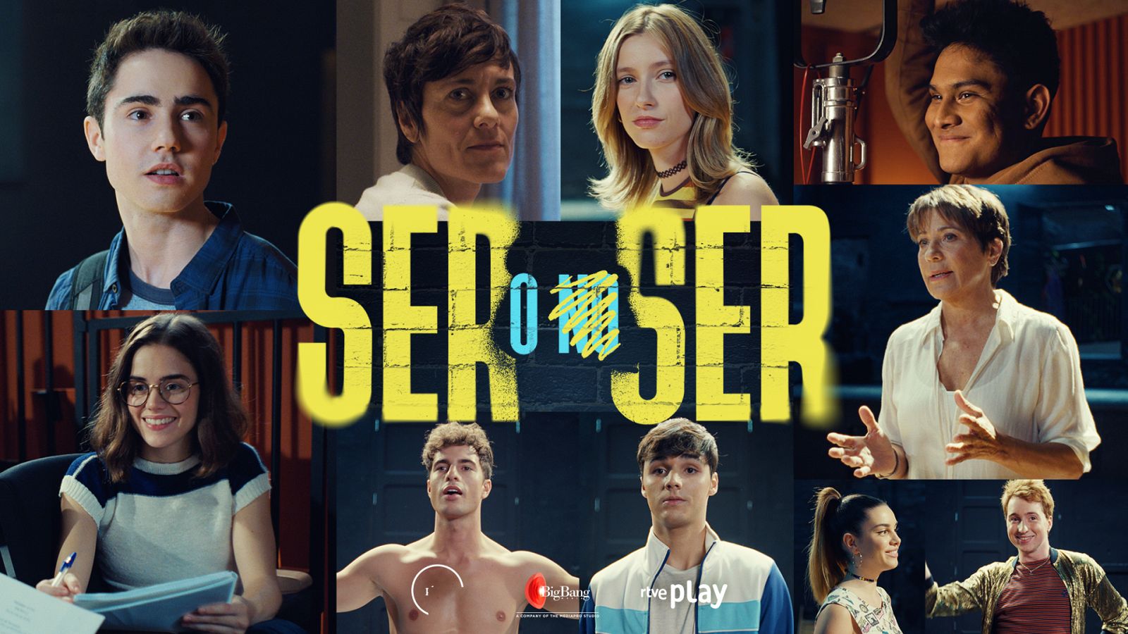  Así es el cartel oficial de 'Ser o no ser', la nueva serie de Playz