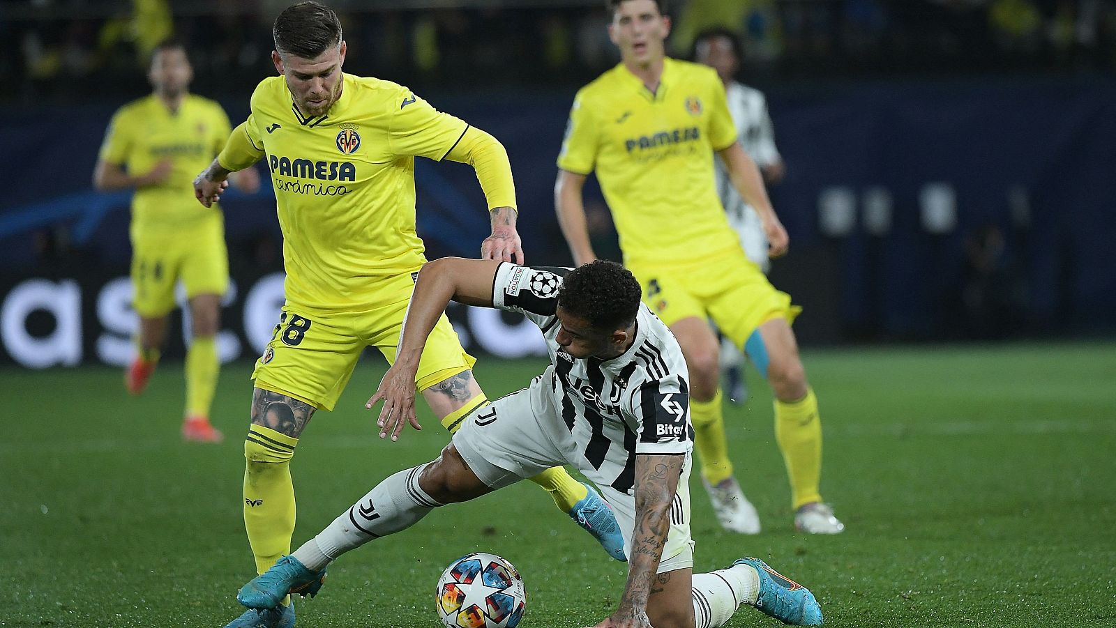 Sigue en directo el Villarreal - Juventus de Turín de octavos de la Champions League
