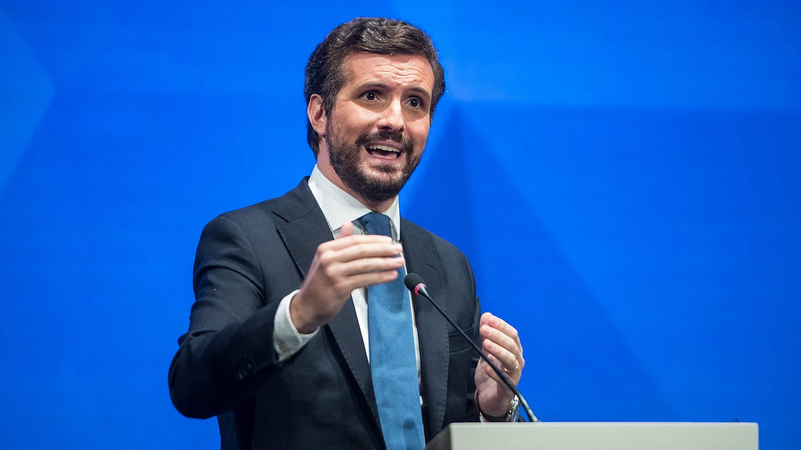 El expresidente del PP, Pablo Casado