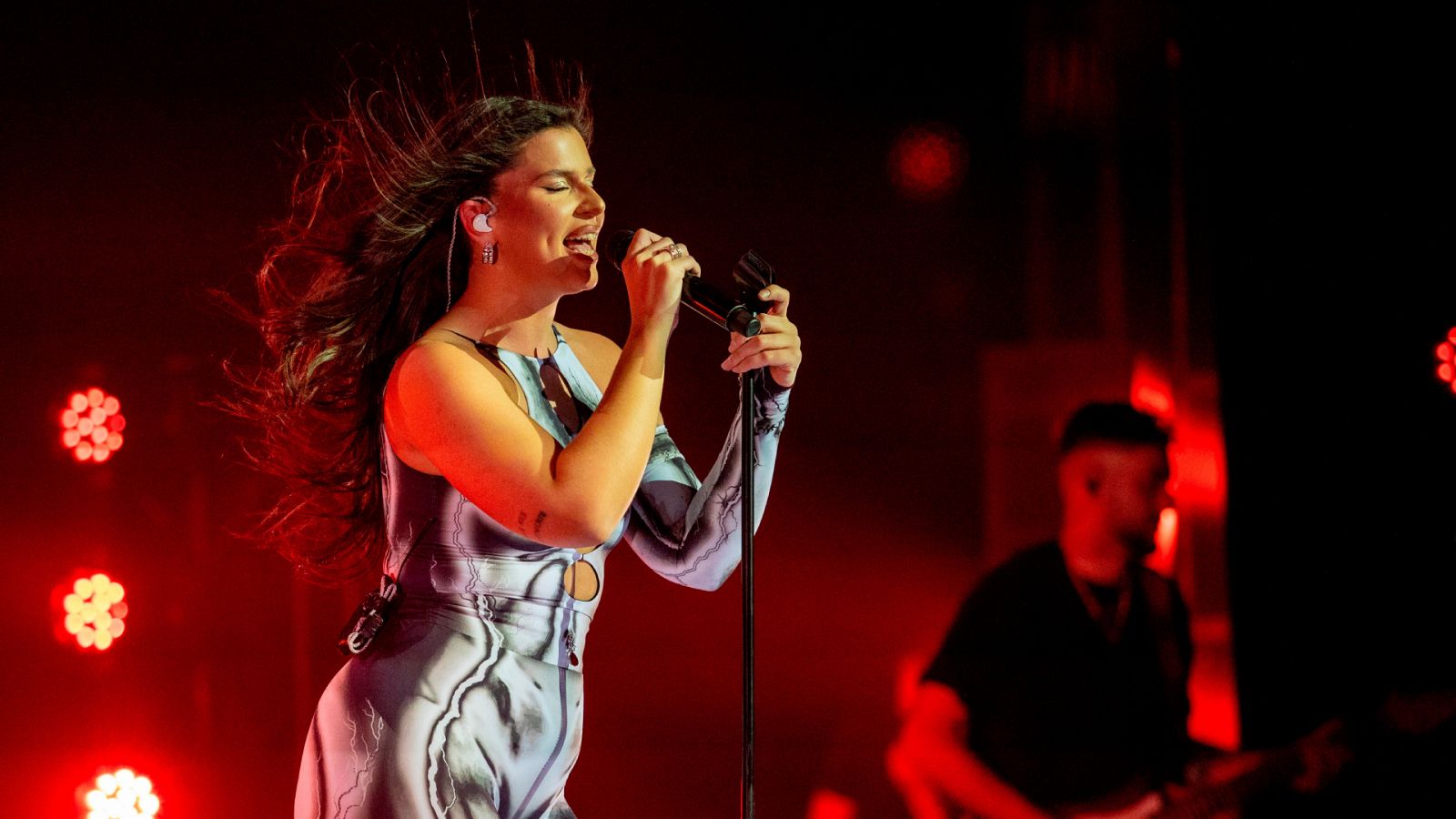 La cantante Nathy Peluso durante su actuación en el Festival Actual 2022