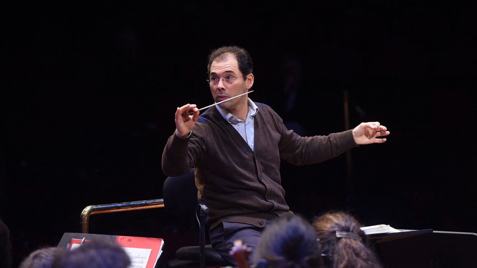 El director ruso Tugan Sokhiev ensaya con la Orquesta Nacional del Capitolio de Toulouse