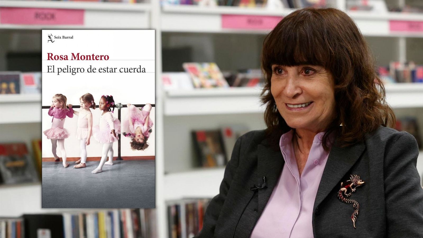 'El peligro de estar cuerda', último libro de Rosa Montero