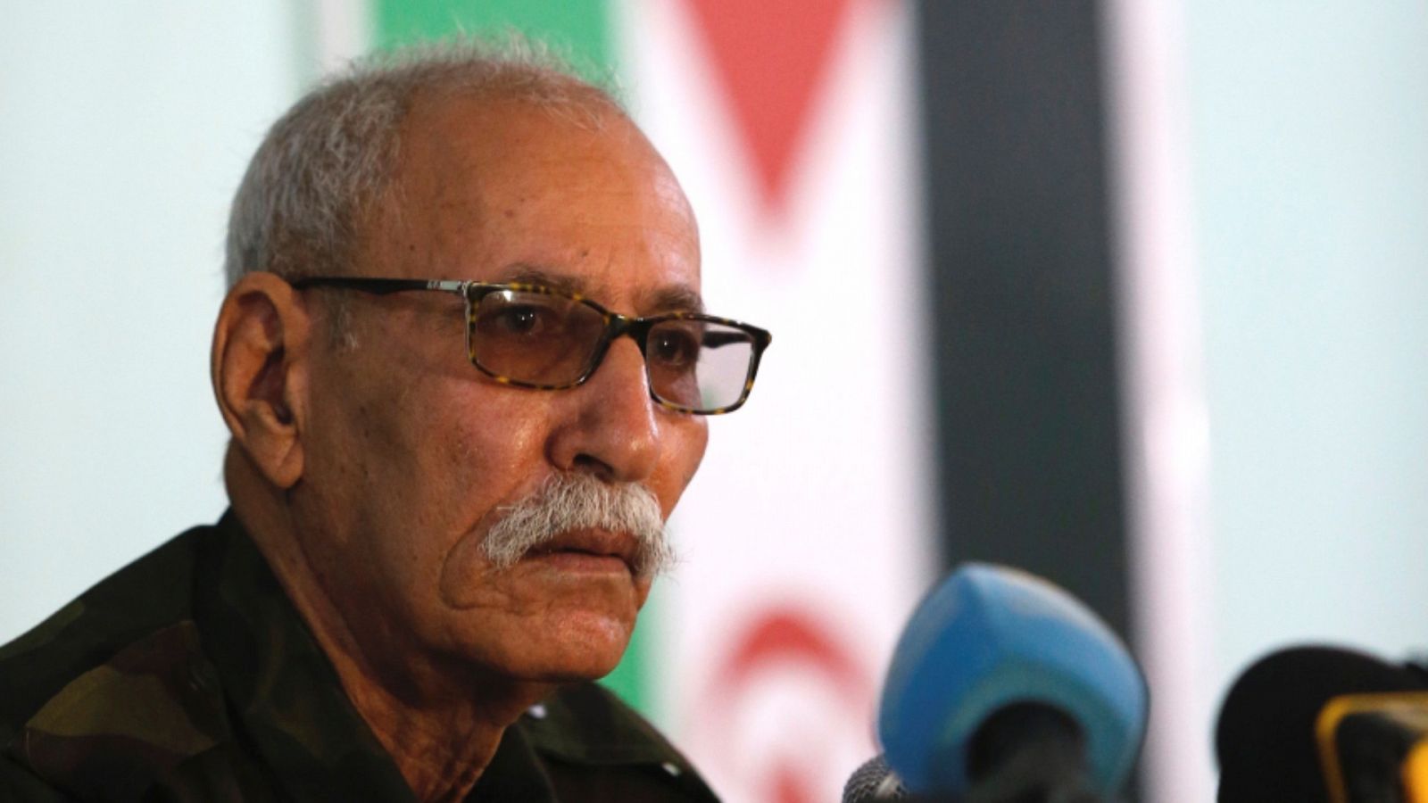 Una imagen de archivo del líder del Frente Polisario y presidente de la República Árabe Saharaui Democrática (RASD), Brahim Ghali.
